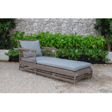 PE Rattan Sun Lounger for Outdoor Garden, Beach and Resort from Vietnam